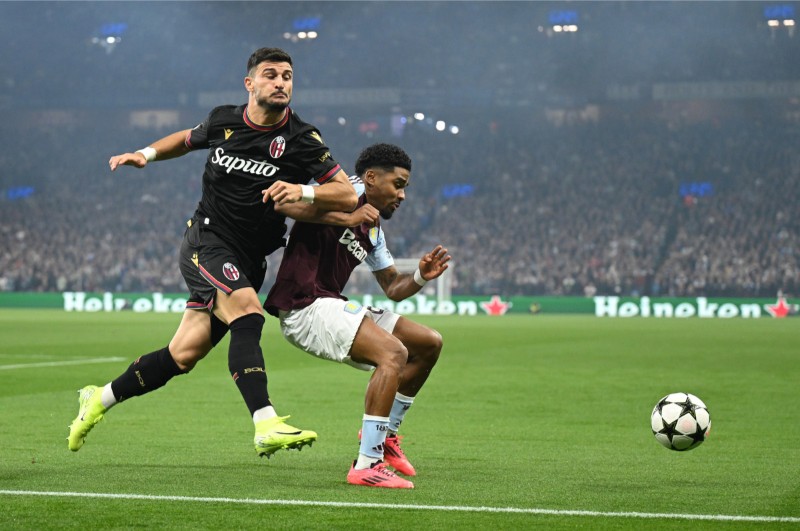 Bologna bị đánh giá thấp hơn Aston Villa