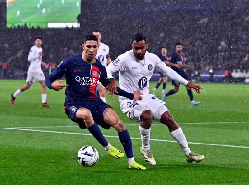 PSG được đánh giá mạnh hơn Toulouse